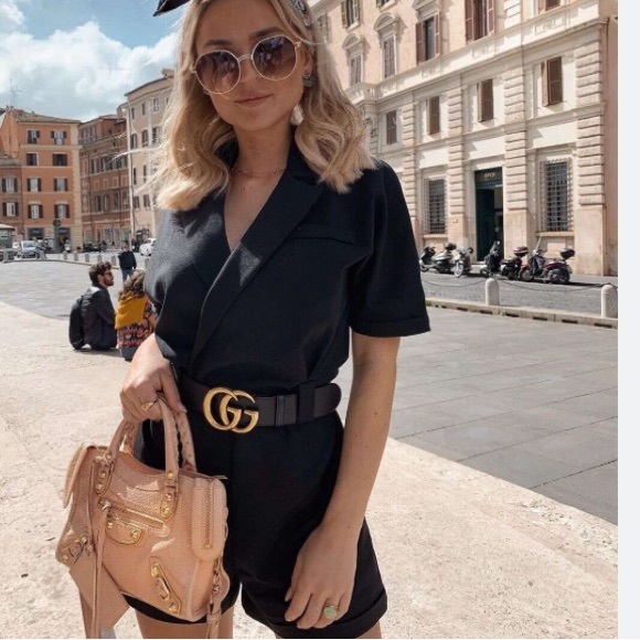 Accessories - REDUCED Black Leather Belt